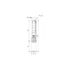 SP 7-31 ponorné čerpadlo kabel 1,7m 4kW Rp6/4"